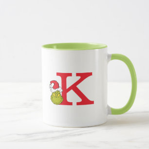 Mug Comment le pouce a volé Noël   Monogramme K