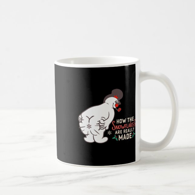 Mug Comment les flocons de neige sont vraiment faits P (Droite)