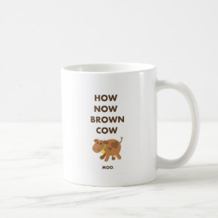 Mug Comment maintenant vache Brown