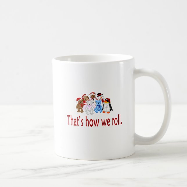 Mug Comment nous roulons la bande de Noël (Droite)