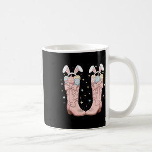Mug Comment Pâques Ouest Bunny de Pâques Bottes de Cow