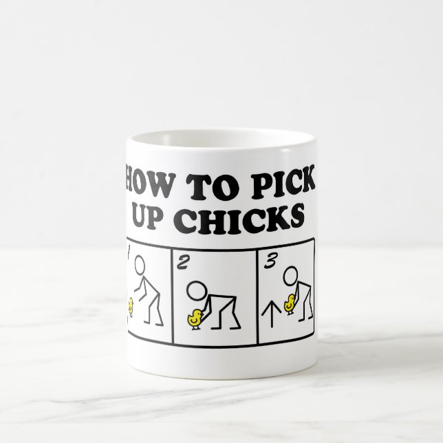 Mug Comment prendre des poussins (Centre)