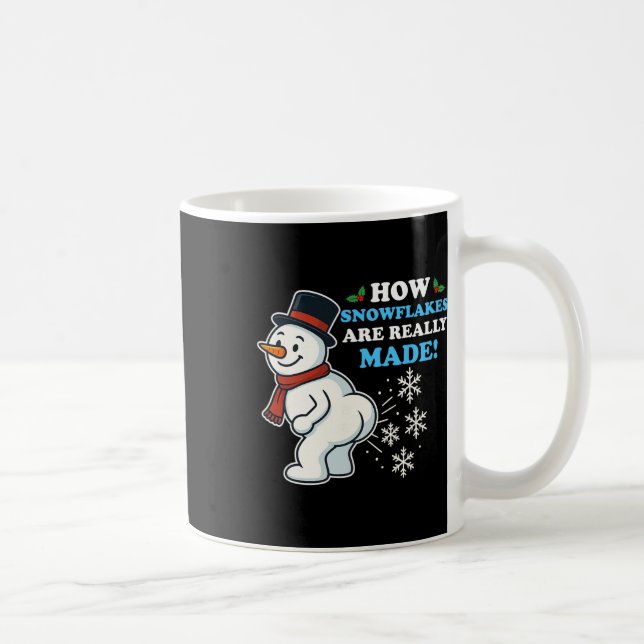 Mug Comment sont vraiment fabriquées les flocons de ne (Droite)
