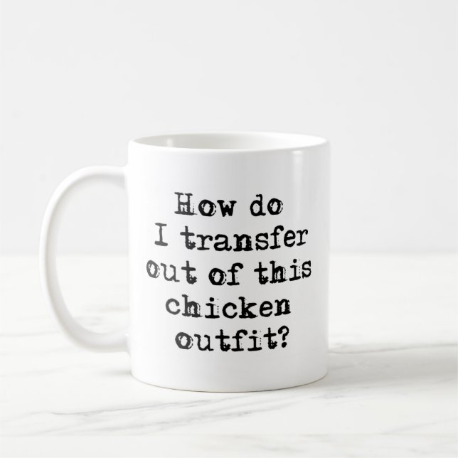 Mug Comment transférer (Gauche)