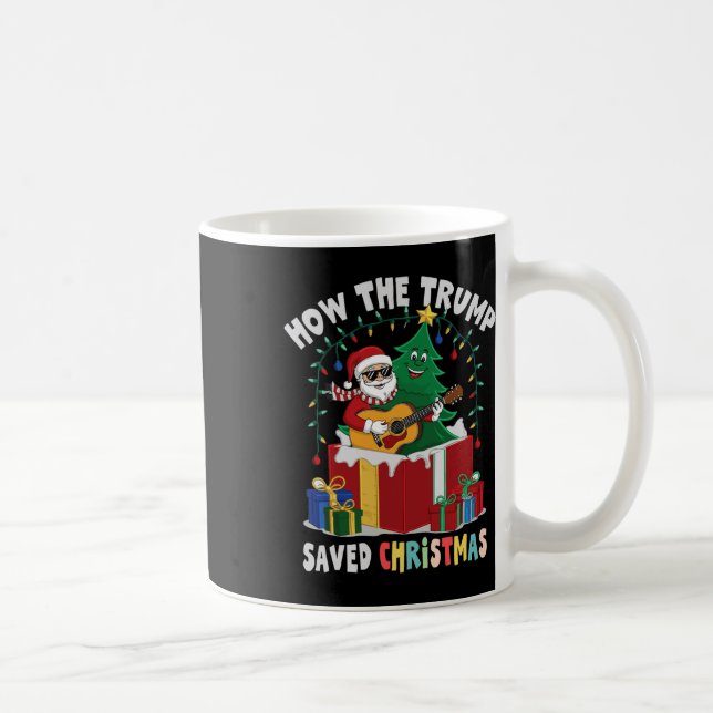 Mug Comment Trump a sauvé Noël et le Christ des Fêtes (Droite)