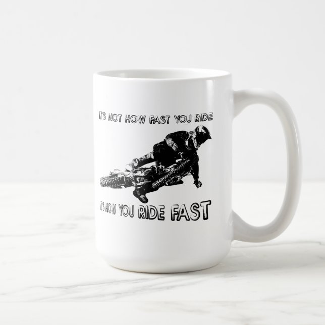 Mug Comment vous montez les motocross rapides de vélo (Droite)