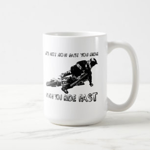 Mug Comment vous roulez vite en moto cross Dirt Bike M