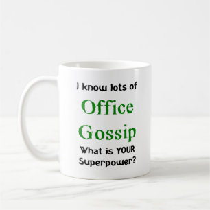Mug commérage de bureau