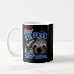 Mug Commettre fraude fiscale Retro Bootleg Rap Sloth S