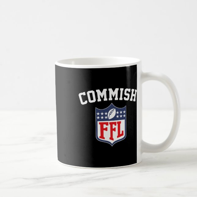 Mug Commish Funny Imaginaire Football League Fl Comm (Droite)