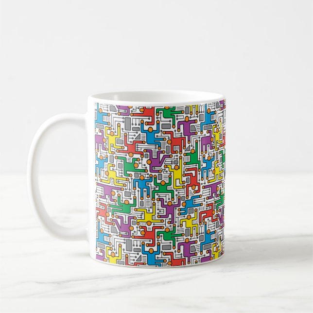 Mug Commission de circuit humain (Gauche)