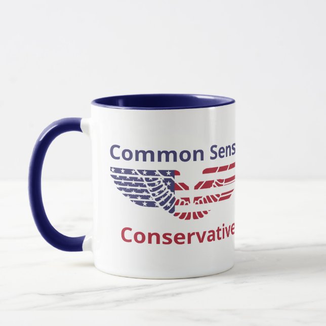 Mug Common Sense Conservateur (Gauche)
