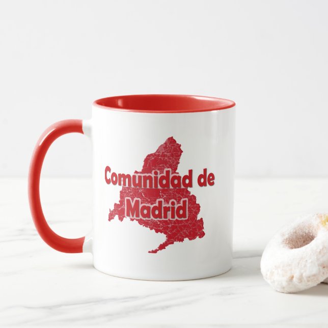 Mug Communauté de Madrid (Avec donut)
