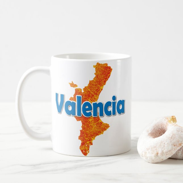 Mug Communauté valencienne (Avec donut)
