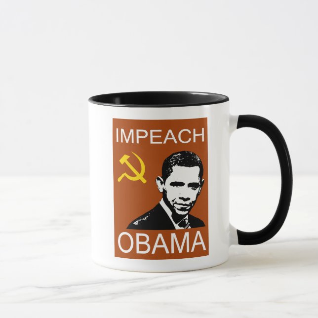 Mug communiste anti-Obama (Droite)