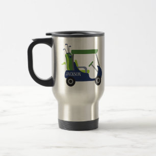 Mug Commuter Personnalisé Marine & Green Golf
