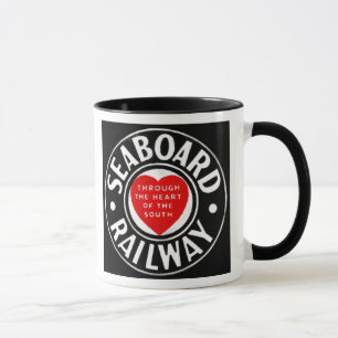 Mug Compagnie aérienne de littoral logo ferroviaire de