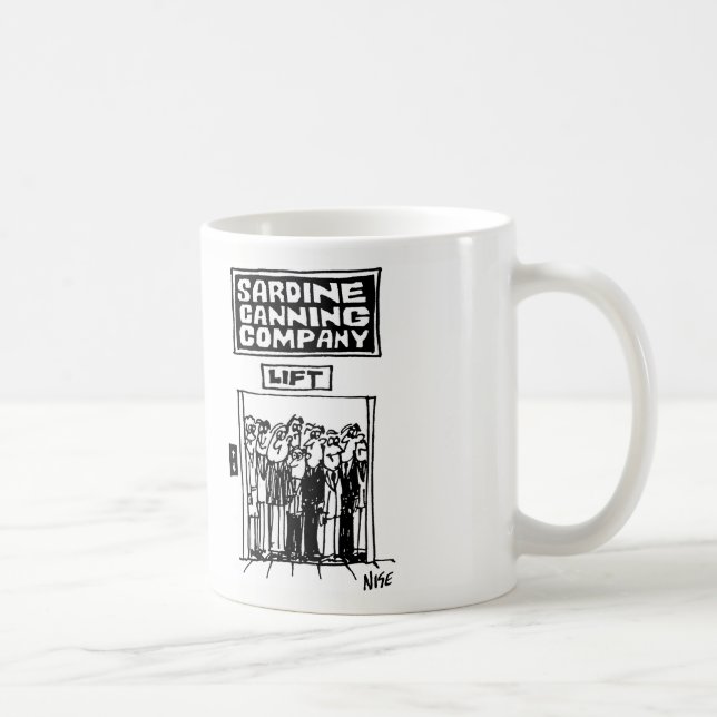 Mug Compagnie de canalisation de poisson Ascenseur (Droite)