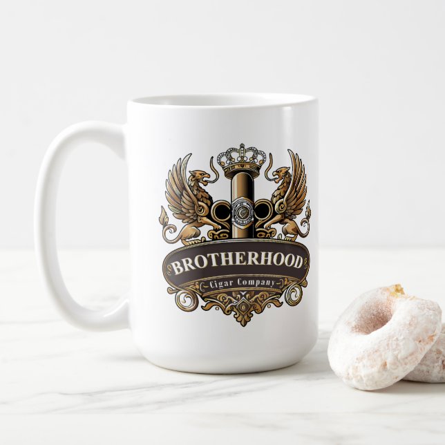 Mug Compagnie de Cigares Brotherhood  (Avec donut)