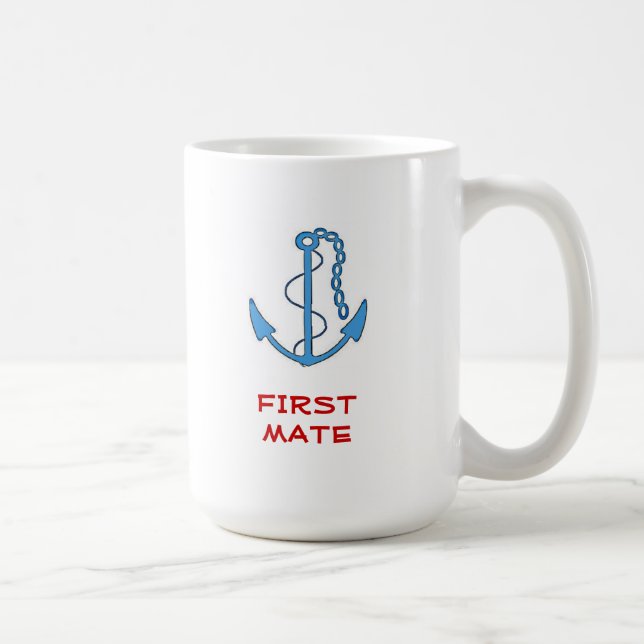 Mug Compagnon d'Ancre de bateau premier (Droite)