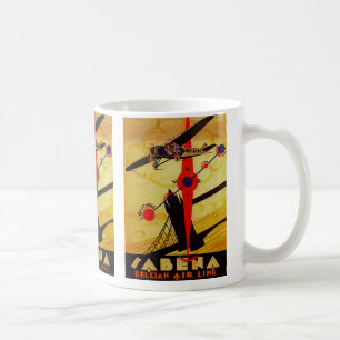 Mug Compas Art déco Sabena