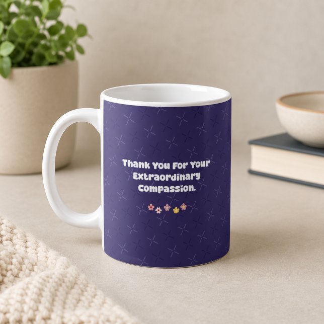 Mug Compassion Extraordinaire Merci - Garde d'Enfants (Créateur téléchargé)
