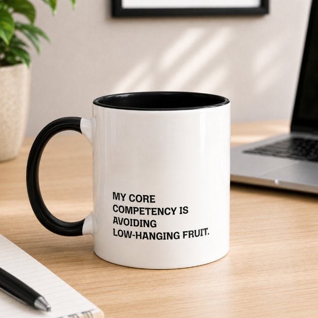 Mug Compétence Clé Éviter l'Humour Facile à Cueillette (Créateur téléchargé)