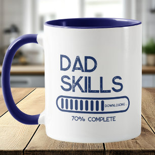 Mug Compétences de Papa Téléchargement 70 Pour Cent Bl