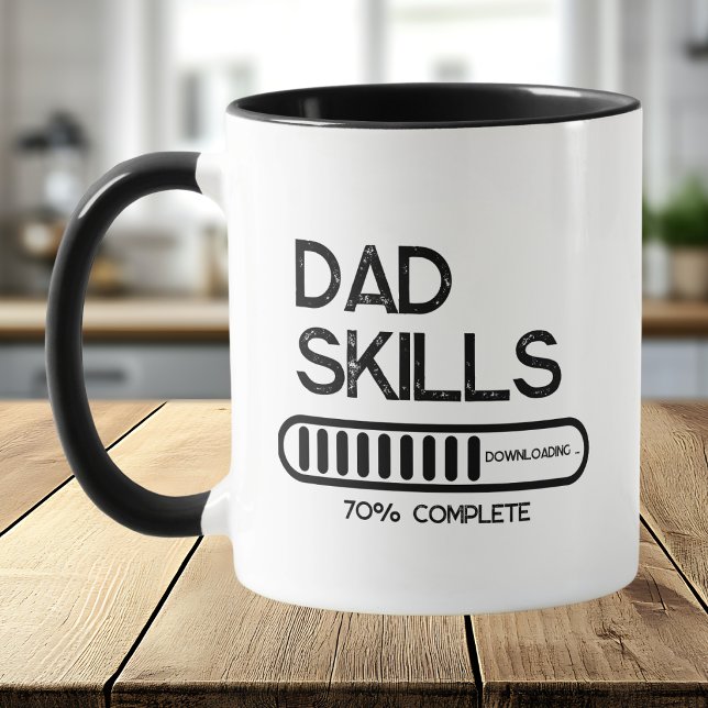 Mug Compétences de Papa Téléchargement à 70 Pour Cent  (Créateur téléchargé)