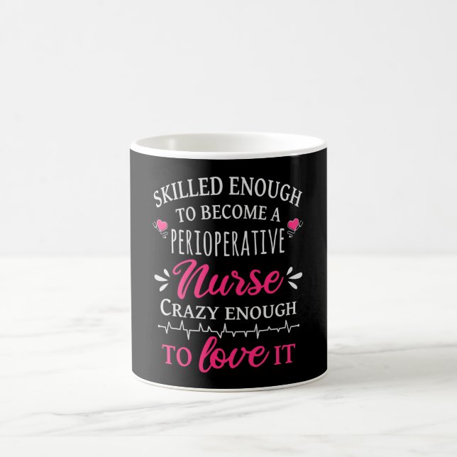 Mug Compétent pour devenir infirmière auxiliaire (Centre)