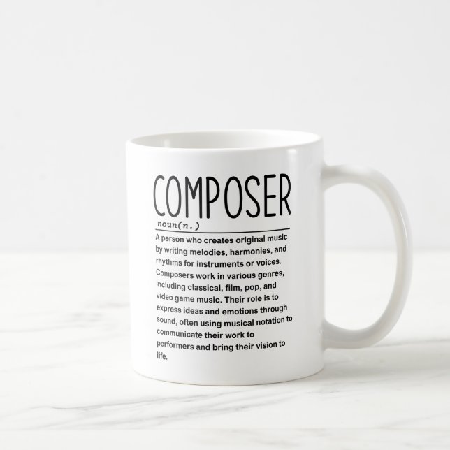 Mug Compositeur (Droite)