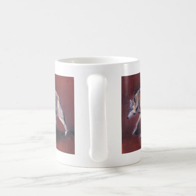 Mug Composition 2001 en loup (Poignée)