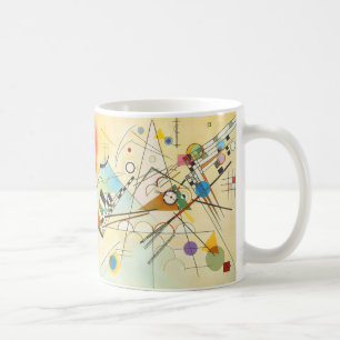 Mug Composition de Kandinsky 8 Musique d'art géométr
