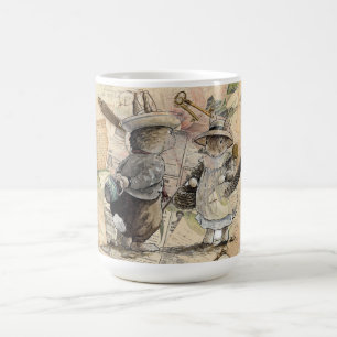 Mug composition de lapin