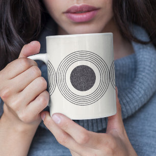Mug Composition des cercles Abstraits
