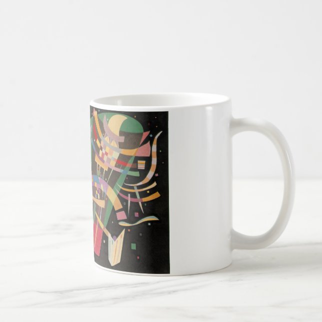 Mug Composition Kandinsky 10 Peinture Abstraite (Droite)