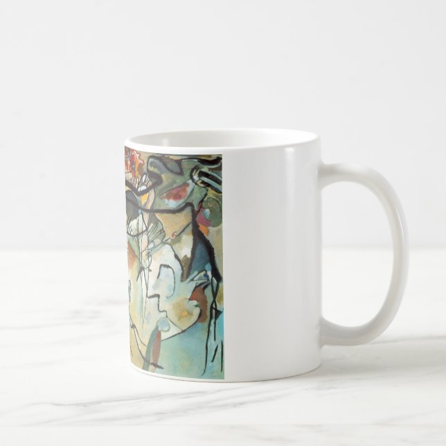Mug Composition Kandinsky V Peinture Abstraite (Droite)