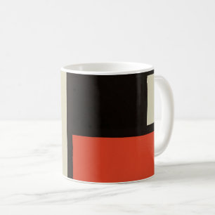 Mug Composition mondrienne Art moderne de la peinture