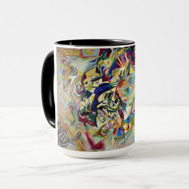 Mug Composition VII, 1913 par Wassily Kandinsky (Devant gauche)