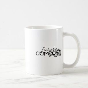 Mug Compost Futur Avec Sticker Worm (sombre)