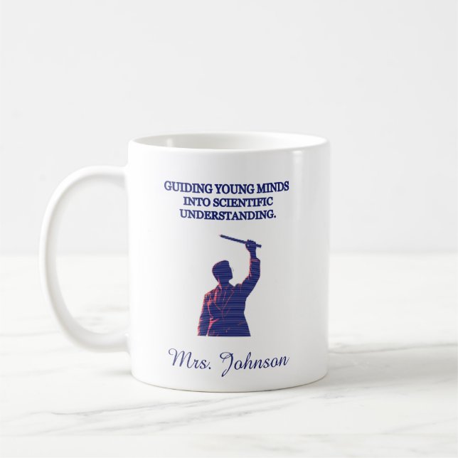 Mug Compréhension scientifique des jeunes esprits (Gauche)