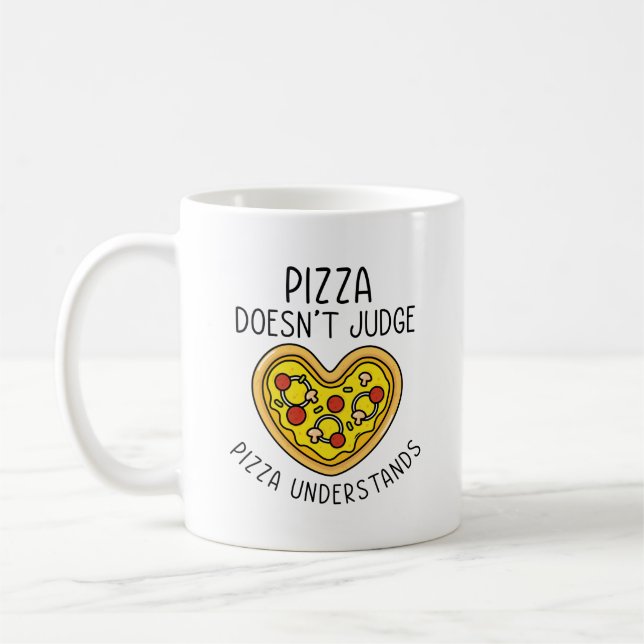 Mug Comprend La Pizza (Gauche)