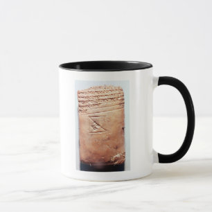 Mug Comprimé avec le manuscrit cunéiforme, c.1830-15