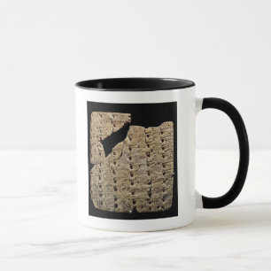 Mug Comprimé avec le manuscrit cunéiforme, d'Uruk