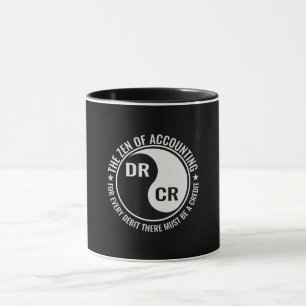 Mug Comptabilité zen Diplôme principal Comptable amu