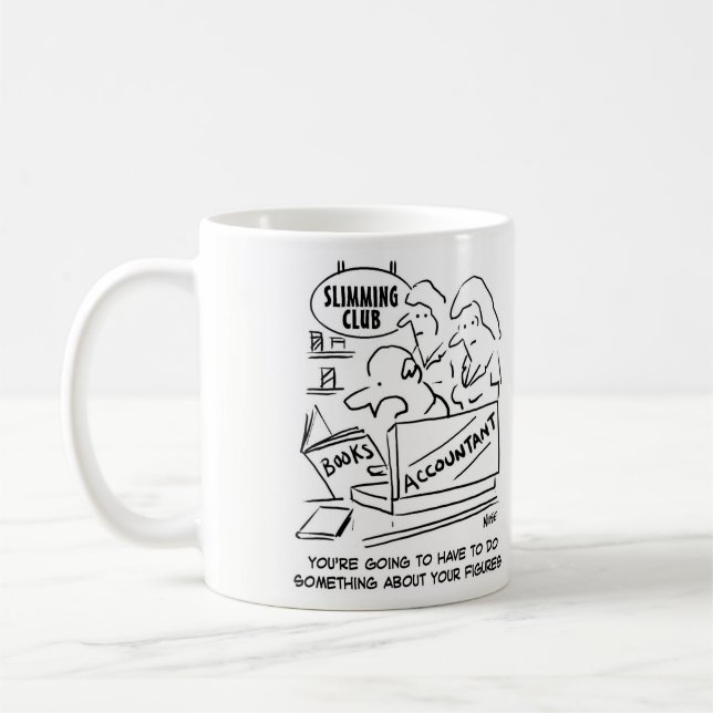 Mug Comptable au Slimming Club (Gauche)