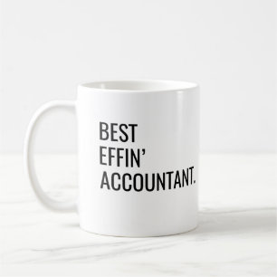 Mug Comptable de la meilleure efficacité