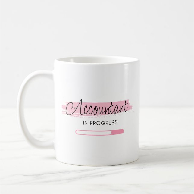 Mug Comptable en formation – Personnalisé (Gauche)
