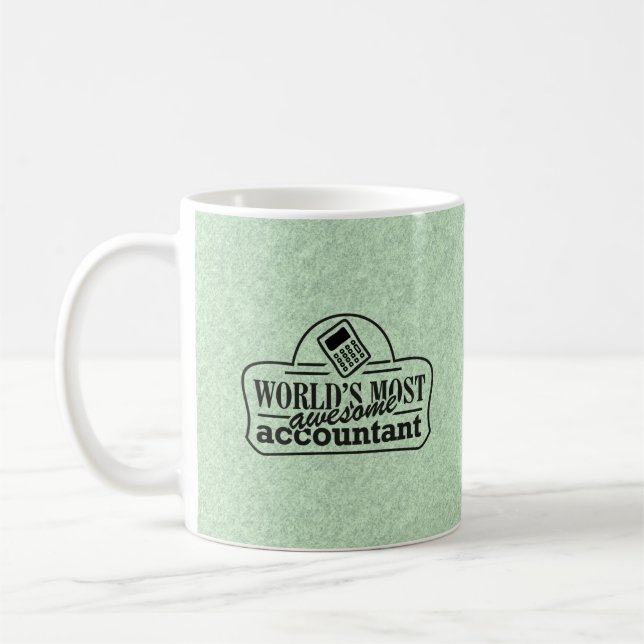 Mug Comptable le plus génial du monde (Gauche)
