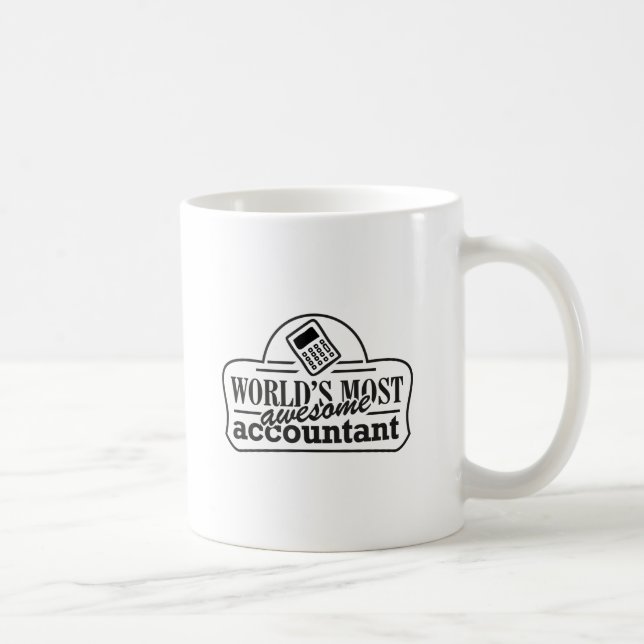 Mug Comptable le plus génial du monde (Droite)